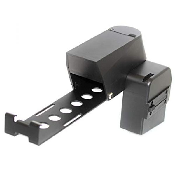 Generica Airsoft Gun Magazine 1 Airsoft Spare Parts 1500rd Mag Hi-Cap Box Magazine for P90 Series AEG