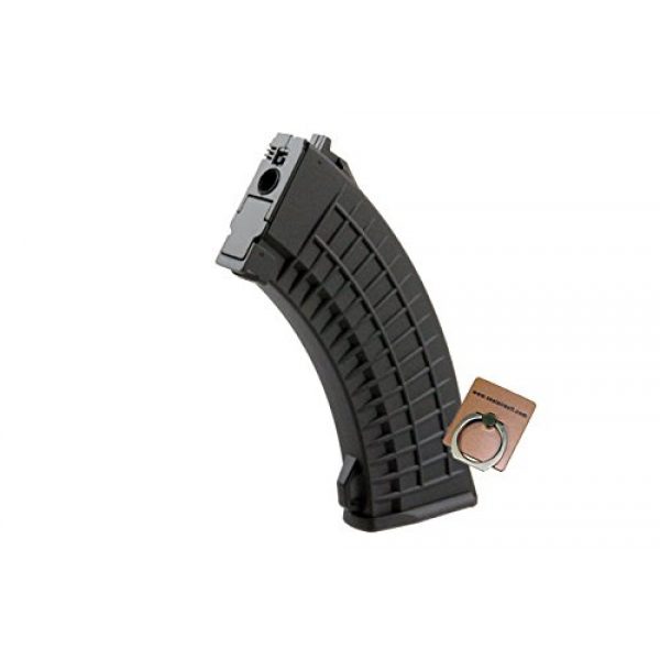 CYMA Airsoft Gun Magazine 1 CYMA AK 550rds Hi Cap Waffle Magazine for AK47 Airsoft AEG -Mobile Ring Included