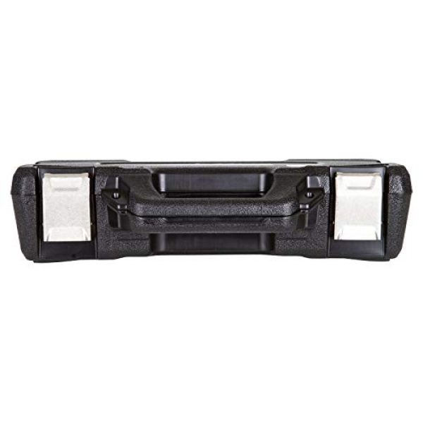 Flambeau Outdoors Pistol Case 4 Flambeau Outdoors 35DWS Safe Shot Double Wall Single Pistol Case 12", Portable Firearm Storage Accessory, Black