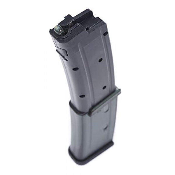 Elite Force Airsoft Gun Magazine 5 Elite Force HK Heckler & Koch MP7 A1 AEG Automatic 6mm BB Rifle Airsoft Gun Magazine, 110-Round Capacity
