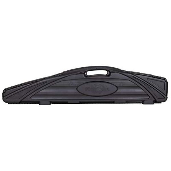 Flambeau Outdoors Rifle Case 2 Flambeau Outdoors 6470SC Safe Shot Single Gun Case with ZERUST - 52.375 in. x 8 in. x 3.45 in. Rifle/Shotgun Case, Corrosion Resistant Firearm Storage Accessory, Green