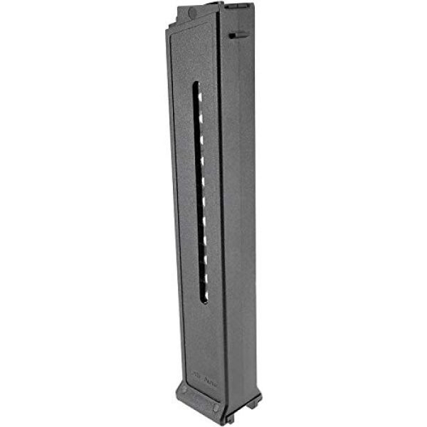 SportPro Airsoft Gun Magazine 2 SprotPro Army Force 400 Round Metal High Capacity Magazine for AEG UMP Airsoft - Black