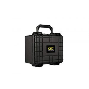 Common Sense Cases Pistol Case 1 Common Sense Cases 5012 Single Pistol Hard Case with DIY Foam - Weather Resistant - Black - Internal Dimensions: 8" x 5.5" x 3"