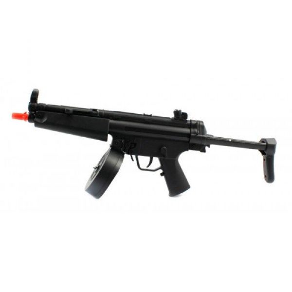 M16 Airsoft Guns Airsoft Rifle 2 electric aeg well fps-275 d95b airsoft rifle with drum magazine, collapsible stock fully automatic(Airsoft Gun)