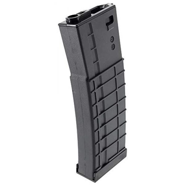 SportPro Airsoft Gun Magazine 1 SportPro CYMA 320 Round Polymer Thermold Waffle High Capacity Flash Magazine for AEG M4 M16 Airsoft - Black