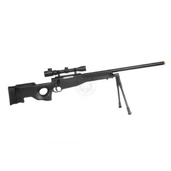 Well Airsoft Rifle 4 de airsoft shadow ops mk96 bolt action sniper rifle w/ bipod and scope(Airsoft Gun)
