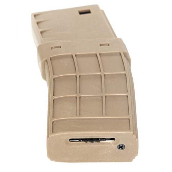 Airsoft Shopping Mall Airsoft Gun Magazine 2 Airsoft Shooting Gear CYMA 3pcs 450rd Waffle Mag Hi-Cap Magazine for CYMA, APS, D-Boys, ICS, Classic Army, G&P, Tokyo Marui M4 M16 Series AEG Dark Earth Tan