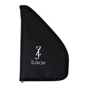 XLzhujun Pistol Case 1 Soft Pistol Cases Handgun Case for Shooting Training Range Sports and Pistol Storage 10.10x6.69x1in