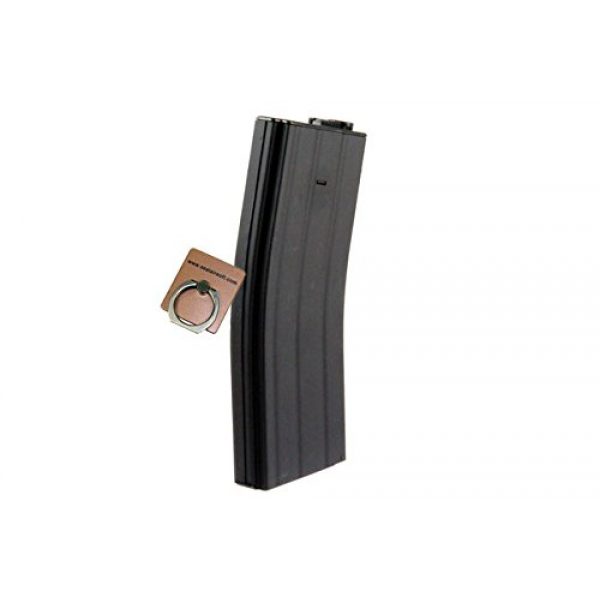 CYMA Airsoft Gun Magazine 2 CYMA 360rd Flash Wire-Winding (String) Magazine for M4 Series Airsoft AEG -Mobile Ring Included