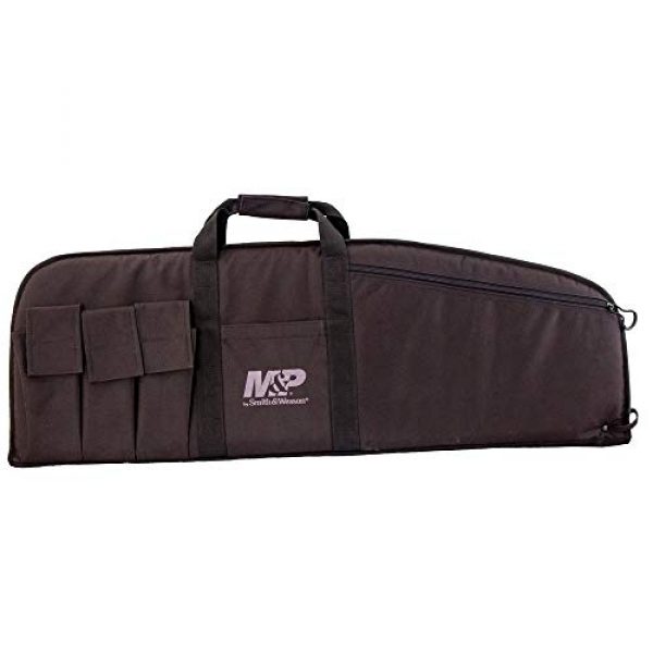 Smith & Wesson Rifle Case 1 M&P by Smith & Wesson Duty Series Gun Case Padded Tactical Rifle Bag for Hunting Shooting Range Sports Storage and Transport