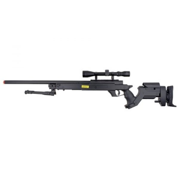 Well Airsoft Rifle 2 Well awn aps2 spring sniper airsoft rifle w/ bi-pod & scope(Airsoft Gun)