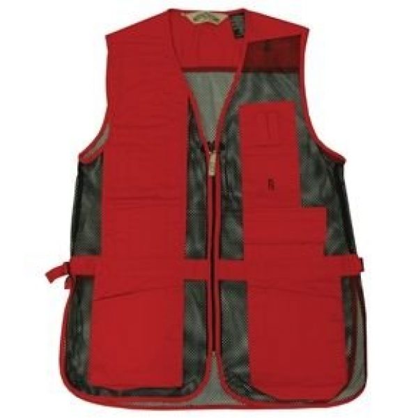 Bob-Allen Airsoft Tactical Vest 1 Bob-Allen Shooting Vest, Right Handed, Red, X-Large