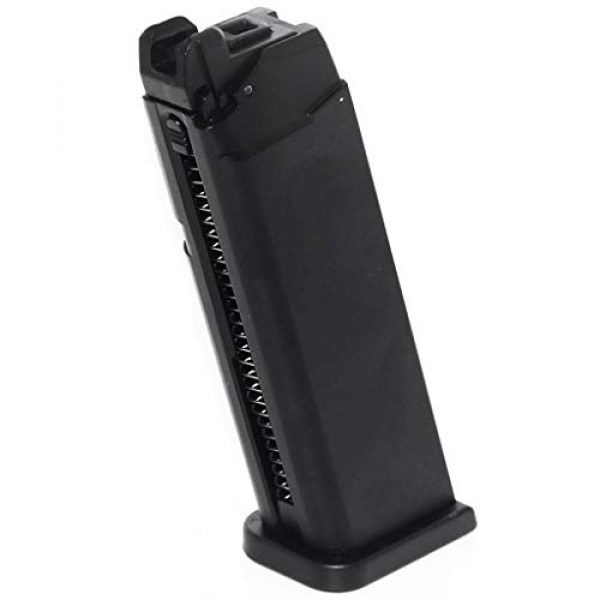 Generica Airsoft Gun Magazine 1 Generica Airsoft Spare Parts Army 25rd Mag Magazine for Army R17/Marui G17 GBB Pistol Black