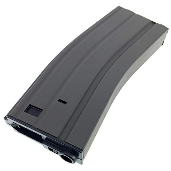 SportPro Airsoft Gun Magazine 6 SportPro Jing Gong 300 Round Metal High Capacity Magazine for AEG M4 M16 Airsoft - Grey