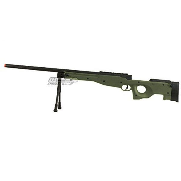 Bravo! Airsoft Rifle 4 Bravo Full Metal MK98 Bolt Action Sniper Rifle (OD/Bipod Package)