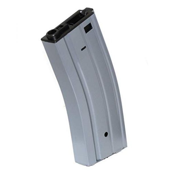 Generica Airsoft Gun Magazine 1 Airsoft Spare Parts 330rd Map Hi-Cap Magazine for CYMA E&C G&P Tokyo Marui ICS Classic Army M4 M16 Series Grey
