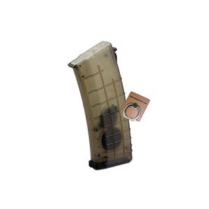 CYMA Airsoft Gun Magazine 2 CYMA 360rd Flash Wire-Winding (Beta Style) Magazine for AKS74 / AKS47 Airsoft AEG X 3PCS -Mobile Ring Included