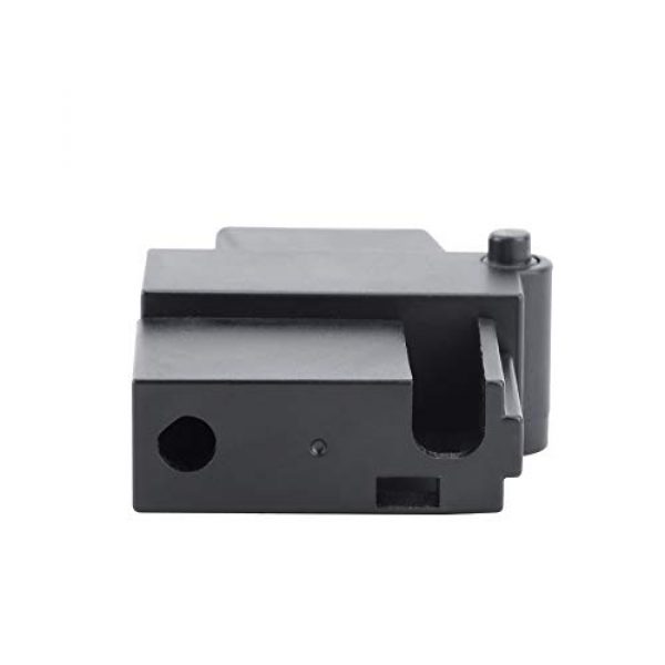 Tactical Area Airsoft BB Loader Adapter 5 Tactical Area BB Loader Converter to Adapt Mag Games for Hunting Airsoft Paintball CS War Games