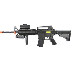 CSI Airsoft Rifle 1 csi aeg-m83 semi/full auto nicads/charger/accessories incl.(Airsoft Gun)
