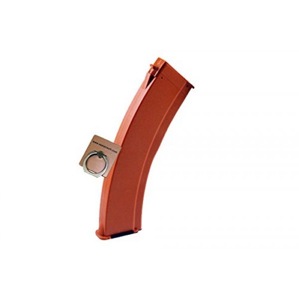 CYMA Airsoft Gun Magazine 2 CYMA 800rds RPK High Speed Flash Airsoft Magazine for AK47 AK74 Series -Mobile Ring Included