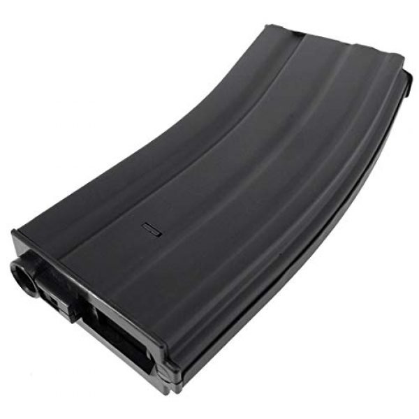 SportPro Airsoft Gun Magazine 7 SportPro Jing Gong 300 Round Metal High Capacity Magazine for AEG M4 M16 3 Pack Airsoft - Black