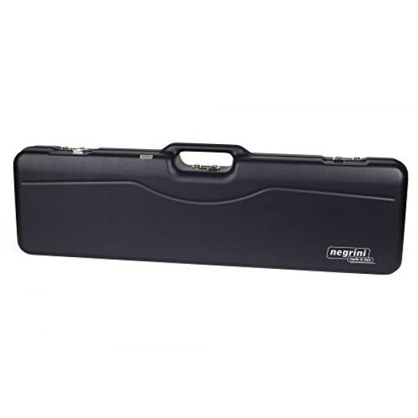 Negrini Cases Rifle Case 1 Negrini Cases 1677LR-TRANS/5044 Shotgun Case for O/U and S-Auto/ABS/2 Gun/Barrels to 36-Inch, Blue/Blue