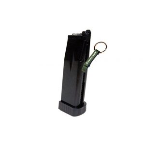 KJW Airsoft Gun Magazine 1 KJ Works 31rds Airsoft Metal 6mm GAS Magazine For KP06 Hi-Capa GBB -Mobile Ring Included