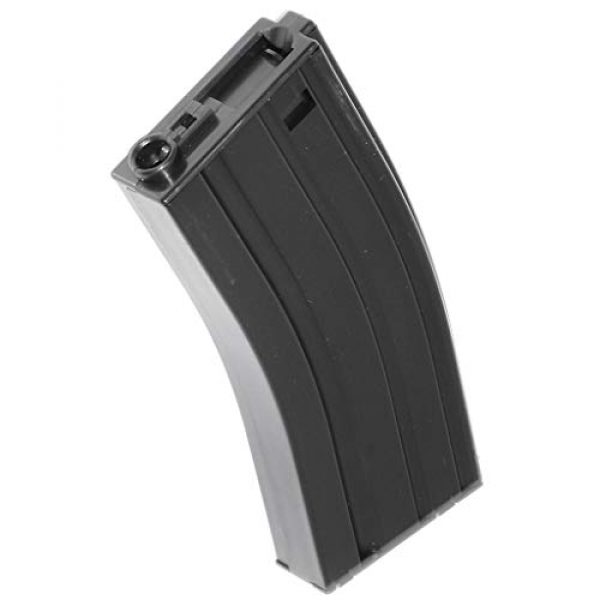 Generica Airsoft Gun Magazine 1 Airsoft Spare Parts CYMA 270rd Plastic Magazine for M4 Series AEG Black