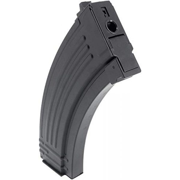 SportPro Airsoft Gun Magazine 2 SportPro Jing Gong 520 Round Flash Metal High Capacity Flash Magazine for AEG AK47 AK74 3 Pack Airsoft - Black