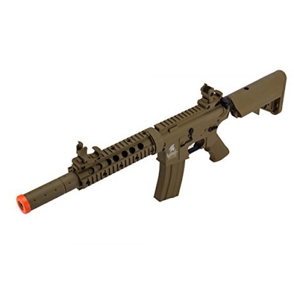 Lancer Tactical Airsoft Rifle 5 Lancer Tactical Airsoft M4 SD GEN 2 Polymer AEG - TAN