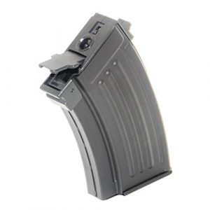 Generica Airsoft Gun Magazine 1 Airsoft Spare Parts 230rd Mag Short Type Hi-Cap Magazine for AK-Series AEG Black