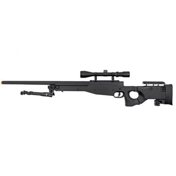 Prima USA Airsoft Rifle 4 well l96 bolt action airsoft sniper rifle hfc metal gas blowback pistol combo pk(Airsoft Gun)