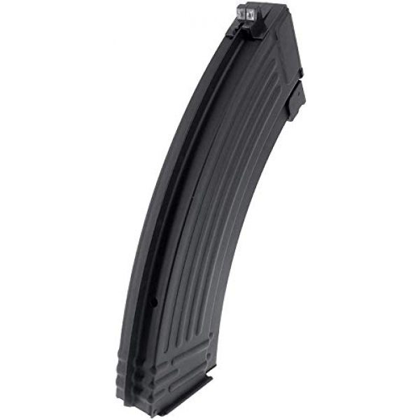 SportPro Airsoft Gun Magazine 5 SportPro Jing Gong 520 Round Flash Metal High Capacity Flash Magazine for AEG AK47 AK74 3 Pack Airsoft - Black