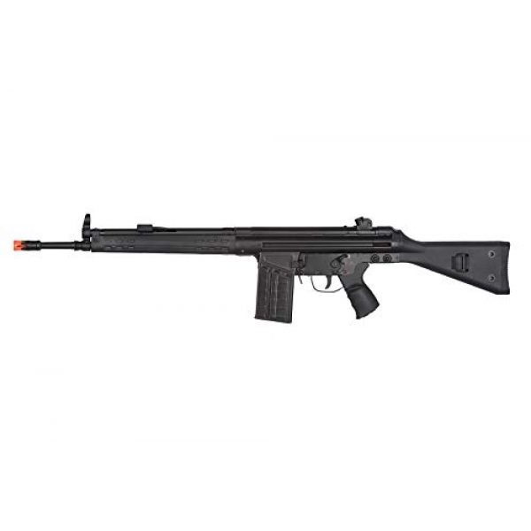 Lancer Tactical Airsoft Rifle 1 Lancer Tactical LCT Stamped Steel Full Stock LC-3A3-S Airsoft AEG Rifle Black