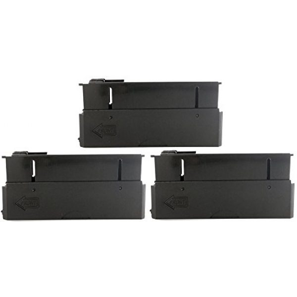 SportPro Airsoft Gun Magazine 1 CYMA 20 Round Polymer Standard Magazine for Sniper M24 SWS 3 Pack Airsoft - Black