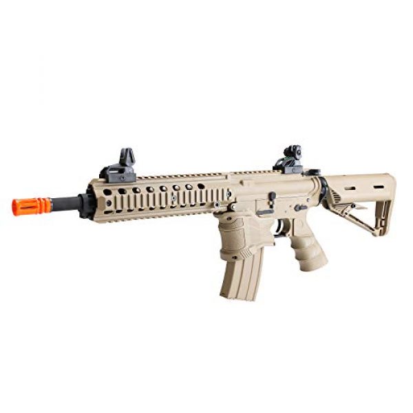 BULLDOG AIRSOFT Airsoft Rifle 4 Bulldog ST Delta QD Airsoft Electric AEG Rifle - Tan