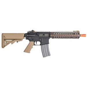 Wearable4U Airsoft Rifle 3 Umarex MK18 Avalon Black/Tan AEG Electric Airsoft Rifle Gun with Wearable4U Bundle
