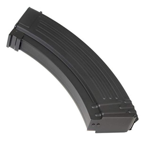 Generica Airsoft Gun Magazine 1 Airsoft Spare Parts CYMA 600rd Metal Flash Mag Magazine for AK-Series AEG Black