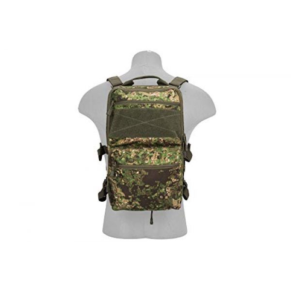 Lancer Tactical Airsoft Tactical Vest 5 Lancer Tactical 1000D Nylon QD Chest Rig and Backpack Combo (GREENZONE)