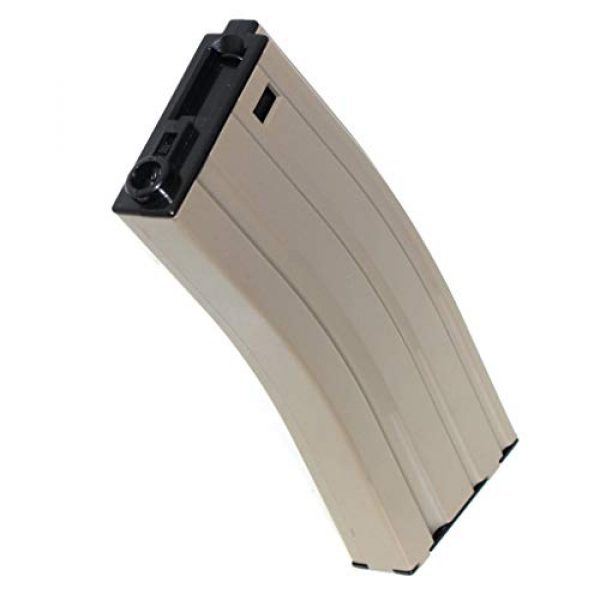 Airsoft Gang Airsoft Gun Magazine 1 Airsoft Parts CYMA 270rd Mag Plastic Magazine for M-Series M4 M16 AEG Dark Earth