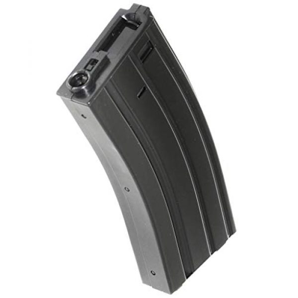 Generica Airsoft Gun Magazine 1 Airsoft Spare Parts APS 300rd Hi-Cap Magazine for APS M4 M16 UAR Tokyo Marui Matrix G&P CYMA E&C D-Boys M4 M16 Series AEG Black