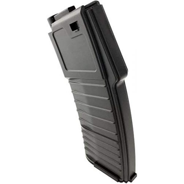 SportPro Airsoft Gun Magazine 4 SportPro 90 Round Polymer Thermold Waffle Medium Capacity Magazine for AEG PDW Airsoft - Olive Drab