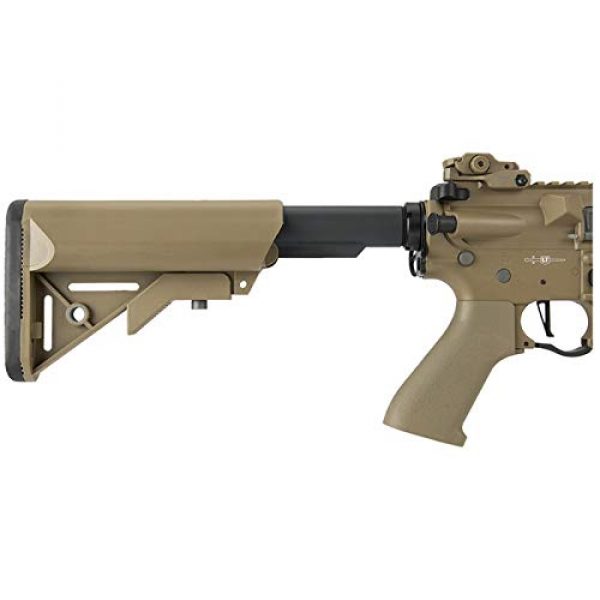 Lancer Tactical Airsoft Rifle 5 Lancer Tactical M4 SD Proline Series 9" Rail Airsoft AEG [Low FPS] - TAN