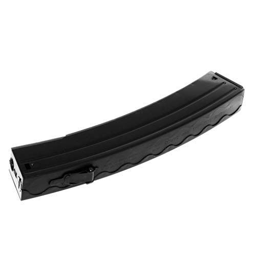 Generic Airsoft Gun Magazine 2 Airsoft Spare Parts 3pcs 110rd Metal Mid-Cap Mag Magazine for S&T Sterling Series AEG SMG Black
