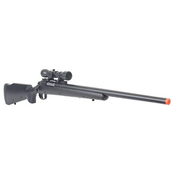 BBTac Airsoft Rifle 3 BBTac Airsoft Gun Package - American Sniper - Powerful Spring Sniper Rifle, Shotgun, and BB Pellets, Great for Starter Pack Game Play
