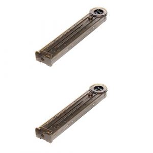 Airsoft Shopping Mall Airsoft Gun Magazine 1 Airsoft Shooting Gear CYMA 2pcs 280rd Hi-Cap Magazine for CYMA/Classic Army/King Arms/Tokyo Marui/JG P90 Series AEG Transparent Brown
