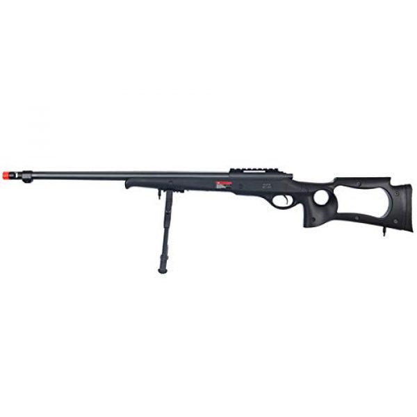 Well Airsoft Rifle 1 Well MB10 Airsoft Sniper Rifle W/Bipod - Black