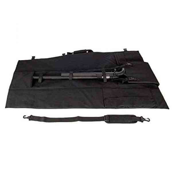 Lancer Tactical Rifle Case 4 Lancer Tactical Airsoft Sniper Fishing Rod Tactical Gun Bag Black