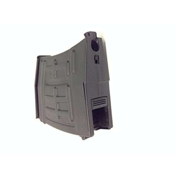 BBTac Airsoft Gun Magazine 5 BBTac BT-SVD AK Dragunov Clip - 200 Round Capacity Mag, Spare Clip Extra Airsoft Magazine for 6mm BBS Airsoft Gun Sniper Rifle