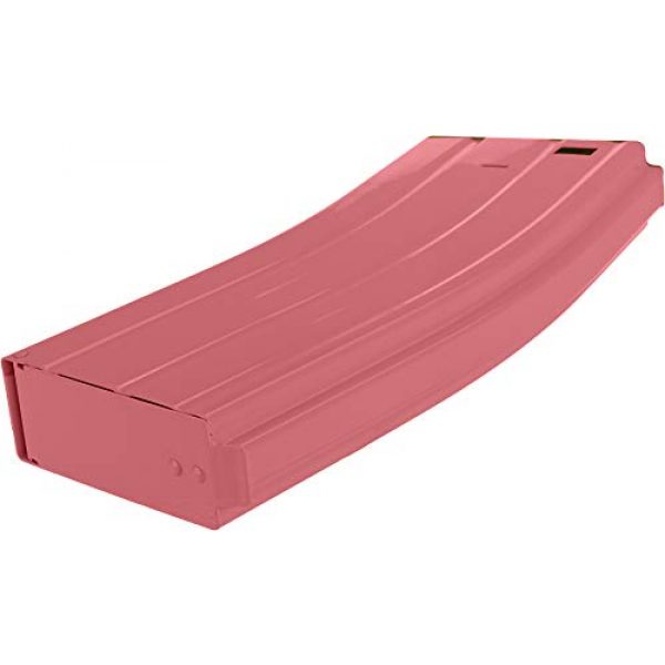 Evike Airsoft Gun Magazine 4 Evike Matrix Full Metal 370 Round Happy Valentine Flashmag for M4 M16 Series Airsoft AEG